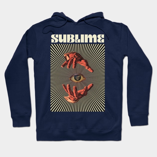 Hand Eyes Sublime Hoodie by Kiho Jise